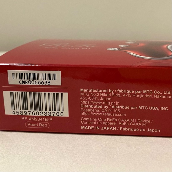 ReFa CAXA M1 Facial Sculpting Tool — Red — NEW IN BOX — SOLD OUT - Picture 5 of 12